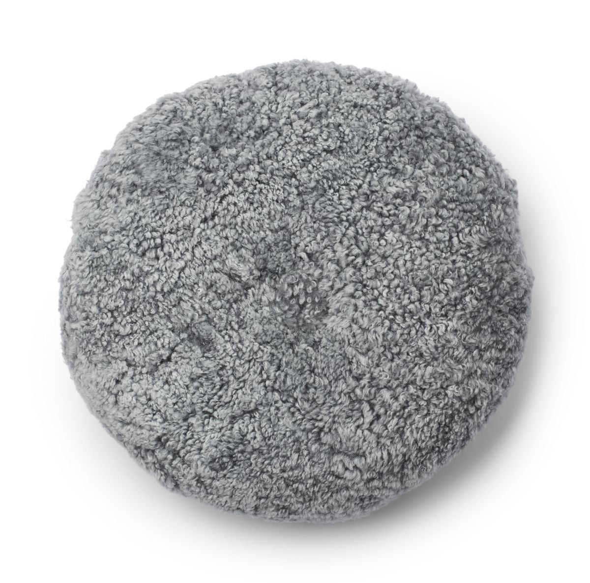 Rundes Fellkissen | Kurzhaar | Neuseeland | Doppelseitig | D40 cm Fellkissen | Sheepskinhouse.ch