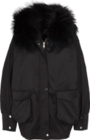 Augusta Jacke | Waschbär, Kaninchen