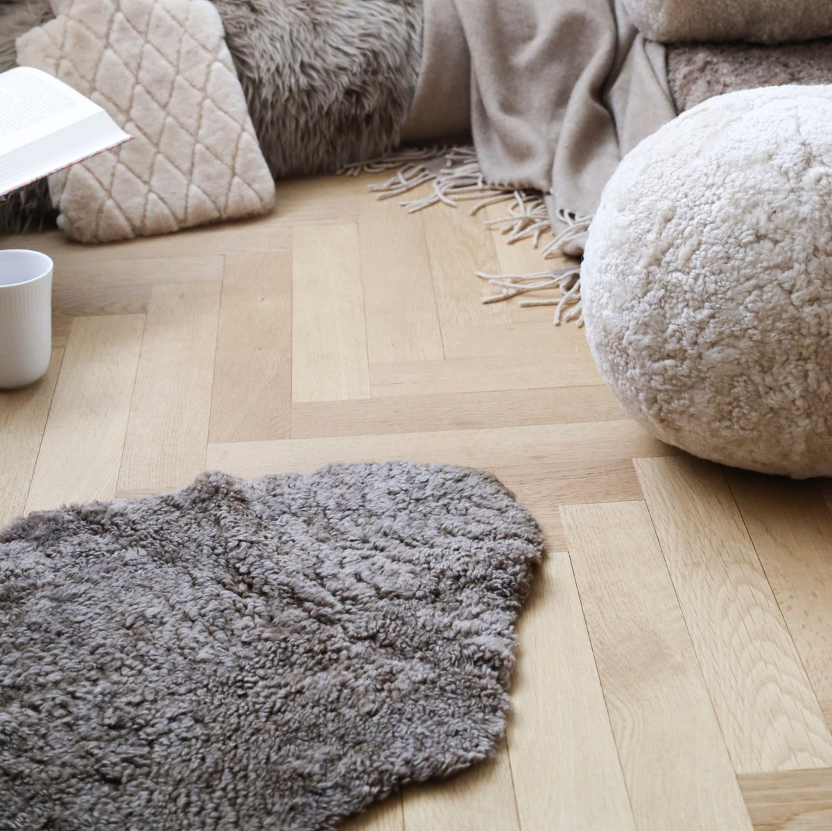 Merino Premium Lammfell | Kurzhaar | Neuseeland | 115x60 cm Lammfelle | Sheepskinhouse.ch