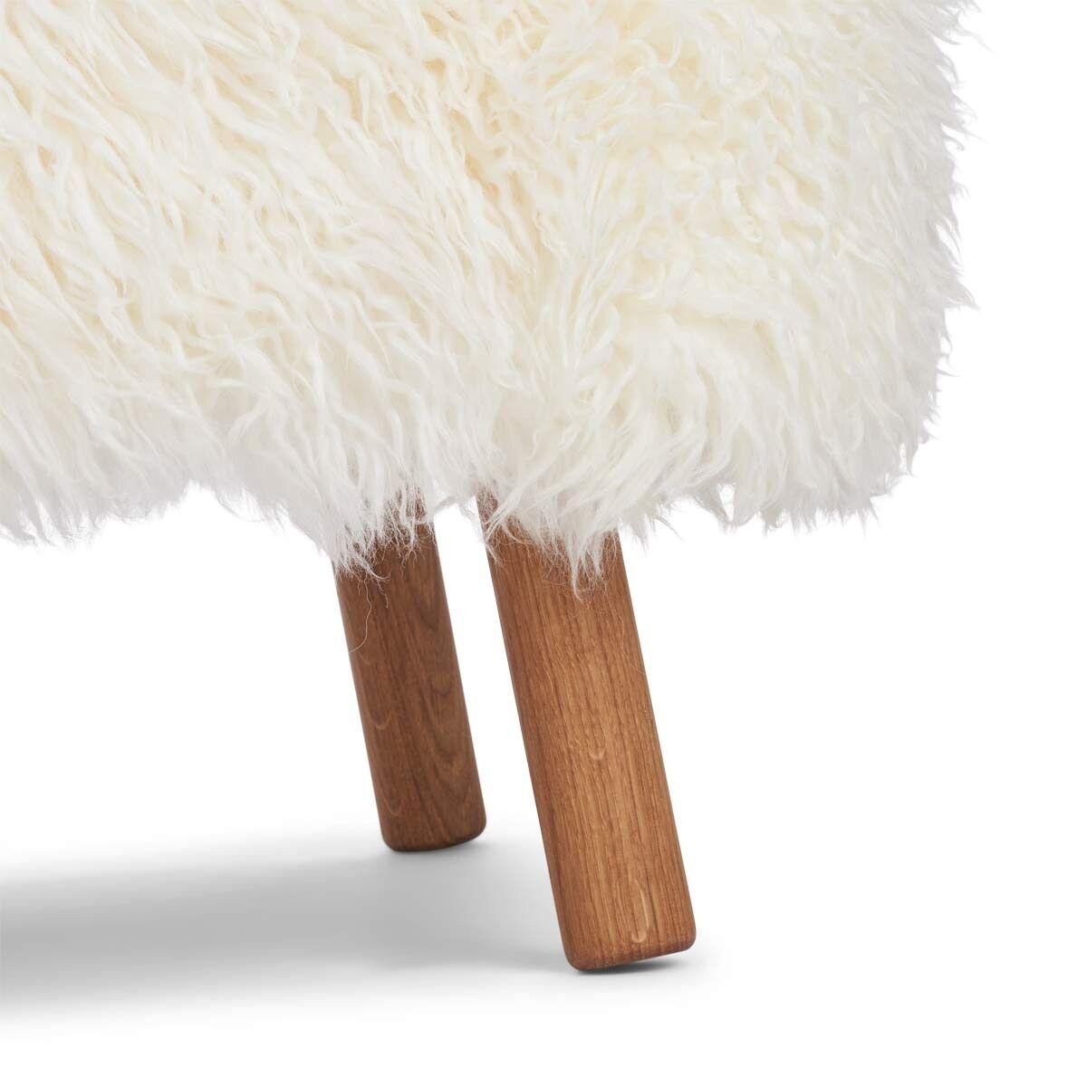 Emil Loungesessel | Lammfell Premium Schneewittchen