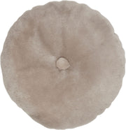 Lammfellkissen | Neuseeland | Mokassin | D45 cm Fellkissen | Sheepskinhouse.ch