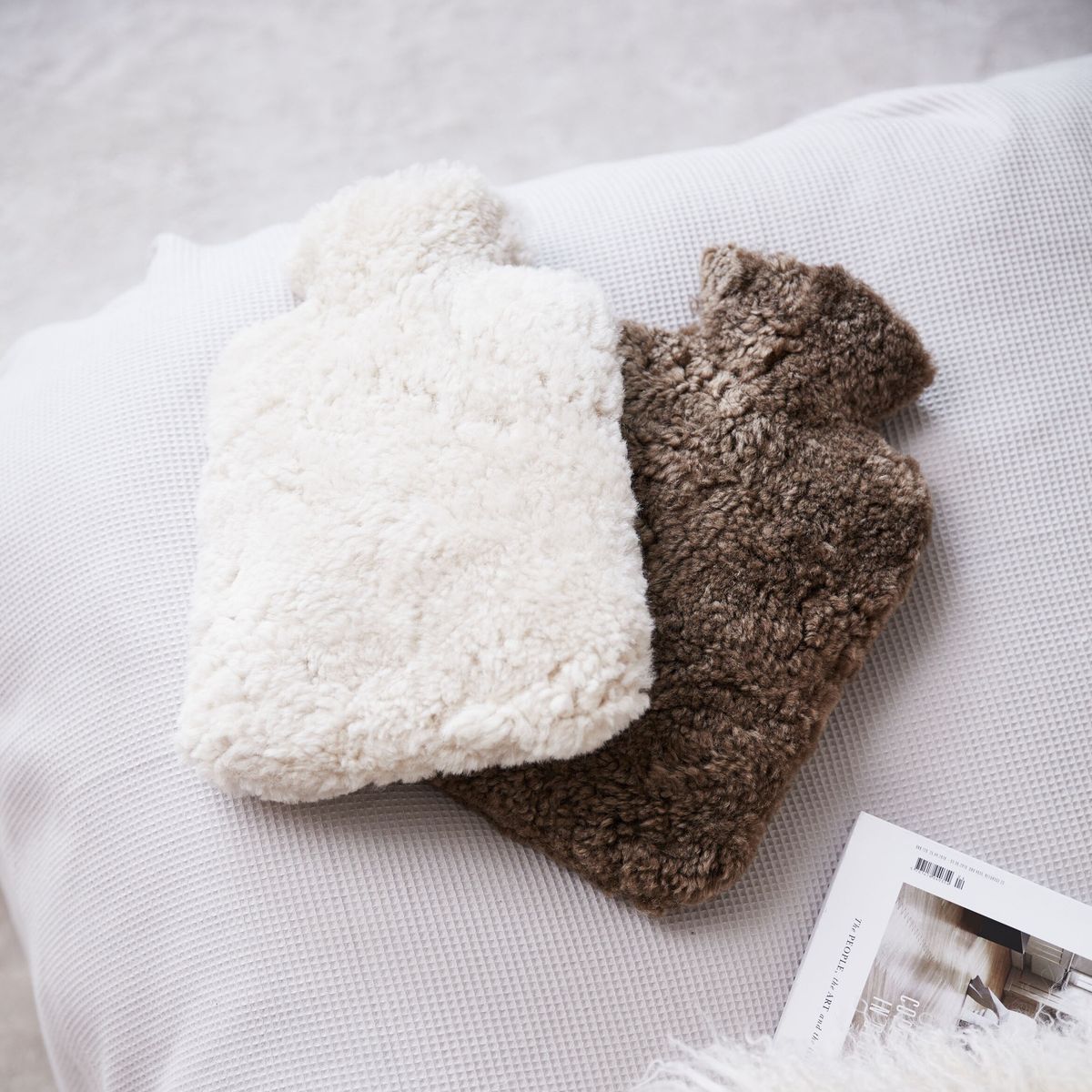 Wärmflasche Premium | Kurzhaar | Neuseeland | 37x27 cm Wohnaccessoire | Sheepskinhouse.ch