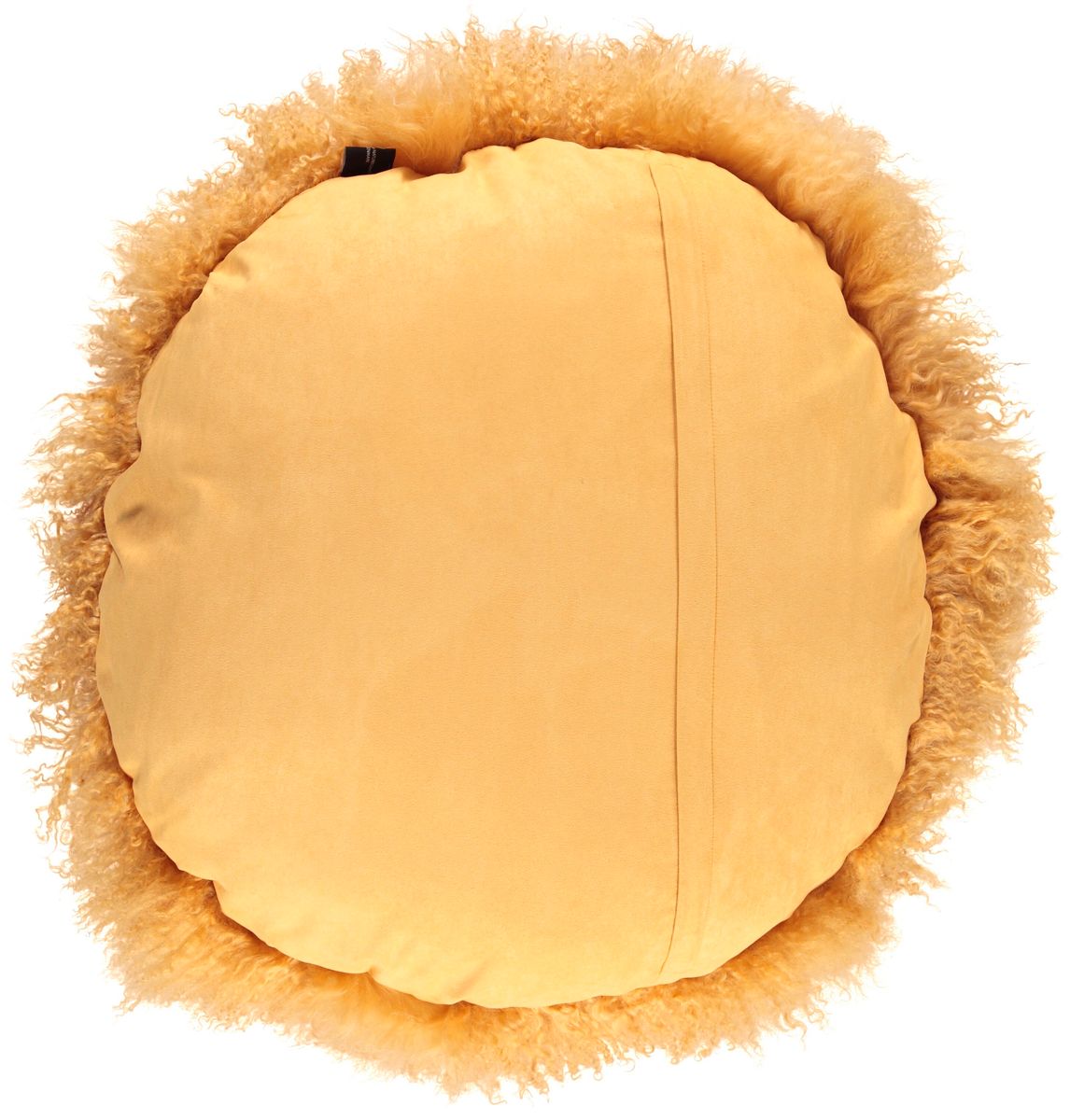 Lammfellkissen | Tibet | D38 cm | D45 cm | D62 cm Goldgelb