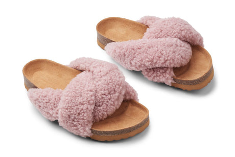 Lilly Kreuz Slippers | Neuseeland | Größe 35-42 Rose Lila