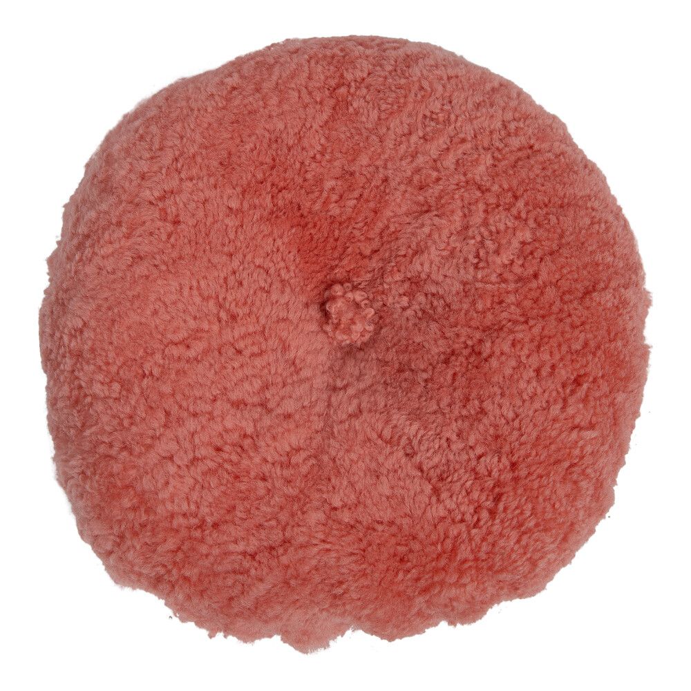Rundes Fellkissen | Kurzhaar | Neuseeland | Doppelseitig | D40 cm Fellkissen | Sheepskinhouse.ch