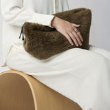 Maxi Havanna Clutch | Neuseeland | Lammwolle Beige