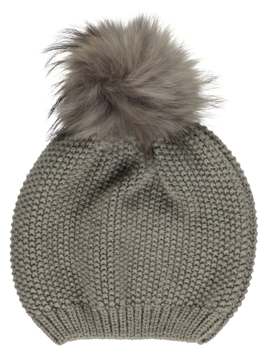 Stella Mütze | Wolle, Waschbär Modeaccessoire | Sheepskinhouse.ch