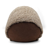 Lammfellpouf Premium | Kurzhaar | Neuseeland | D41x31 cm Sand