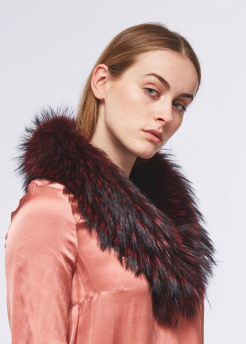 Klara Kragen | Waschbär Modeaccessoire | Sheepskinhouse.ch