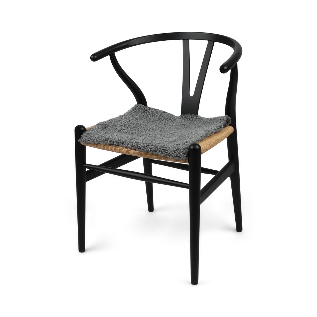 Stuhlauflage | Kurzhaar | Neuseeland | 40x40 cm Sitzkissen | Sheepskinhouse.ch