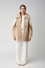 Anika Jacke | Doubleface Beige/Brun