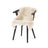 Lammfell Premium | Langhaar | Neuseeland | 90x60 cm Leinen