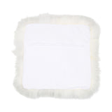 Fellkissenbezug | Langhaar | Neuseeland | 50,5x50,5 cm Weiß