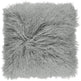 Lammfellkissen Premium | Tibet | Doppelseitig | 40x40 cm 56x56 cm Hellgrau