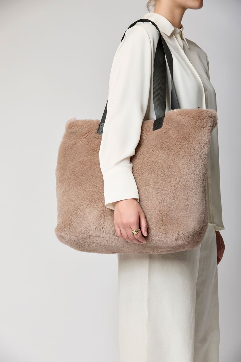 Norma Shopper | Neuseeland | Lammwolle Stucco Sand