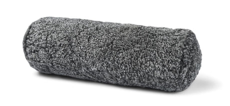 Schaffellkissen | Kurzhaar | 22x58 cm  Grafit