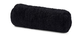 Schaffellkissen | Kurzhaar | 22x58 cm  Schwarz