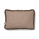 Lammfellkissen | Kurzhaar | Neuseeland | 100% Wolle | 34x52 cm Beige/Taupe