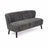Emanuel Sofa | Zweisitzer | Design Möbel Grafit
