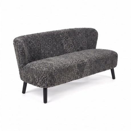 Emanuel Sofa | Zweisitzer | Design Möbel Grafit