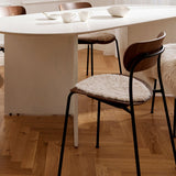 Stuhlauflage | Kurzhaar | Neuseeland | D34 cm Sitzkissen | Sheepskinhouse.ch