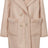 Jill Mantel | Shearling Beige