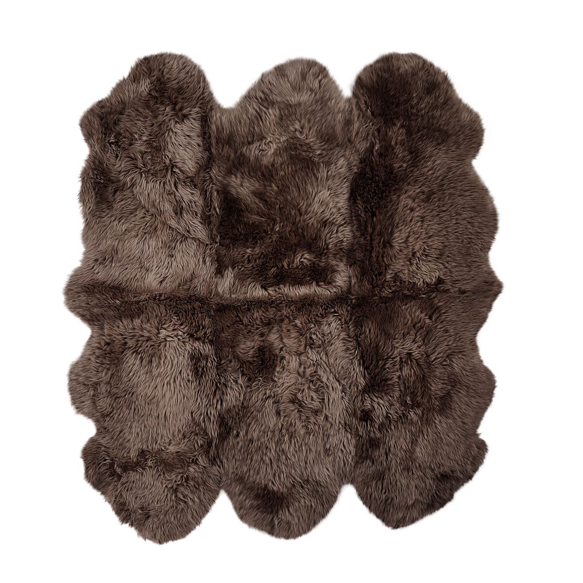 Lammfell Teppich Premium | Langhaar | Neuseeland | 180x162 cm Lammfelle | Sheepskinhouse.ch