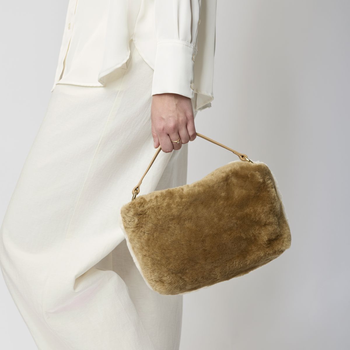 Olivia Tasche | Neuseeland | Lammwolle Beige
