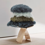 Lammfellkissen Premium | Tibet | Doppelseitig | 40x40 cm 56x56 cm Arctic Sunrise