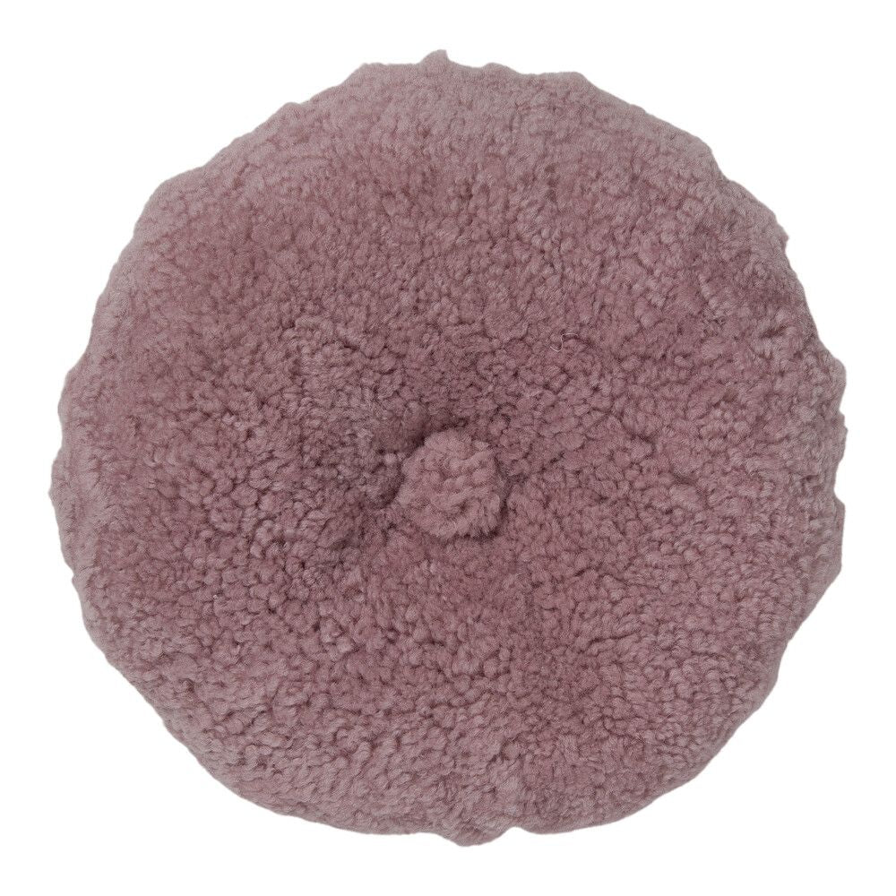 Rundes Fellkissen | Kurzhaar | Neuseeland | Doppelseitig | D40 cm Fellkissen | Sheepskinhouse.ch