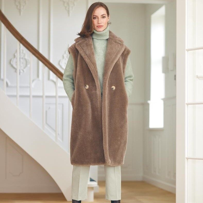 Courtney Weste | Lammwolle Westen | Sheepskinhouse.ch