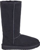 Lammfell Stiefel Premium | Neuseeland | Größe 35-41 Schwarz