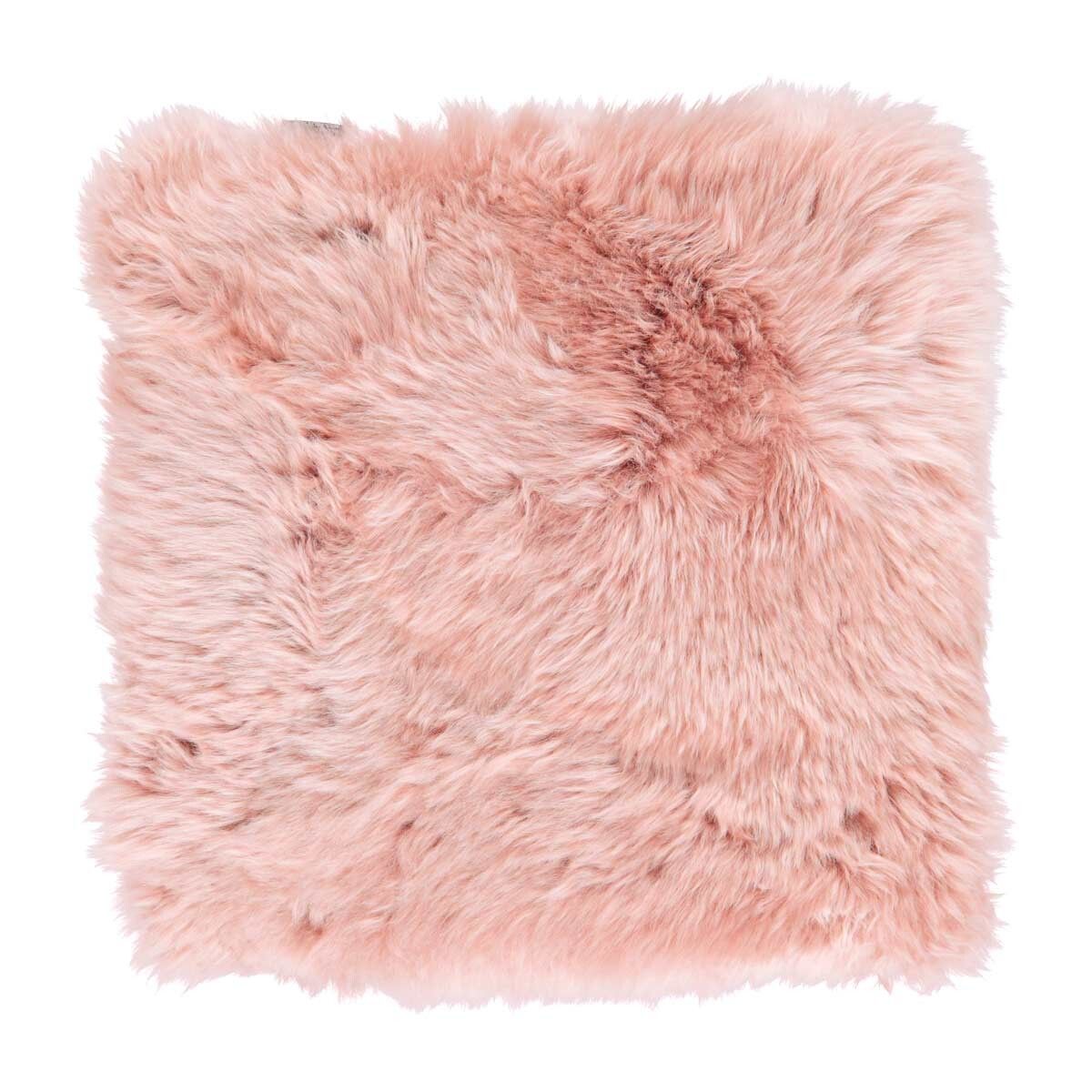 Lammfell Stuhlauflage | Langhaar | Neuseeland | 37x37 cm Sitzkissen | Sheepskinhouse.ch