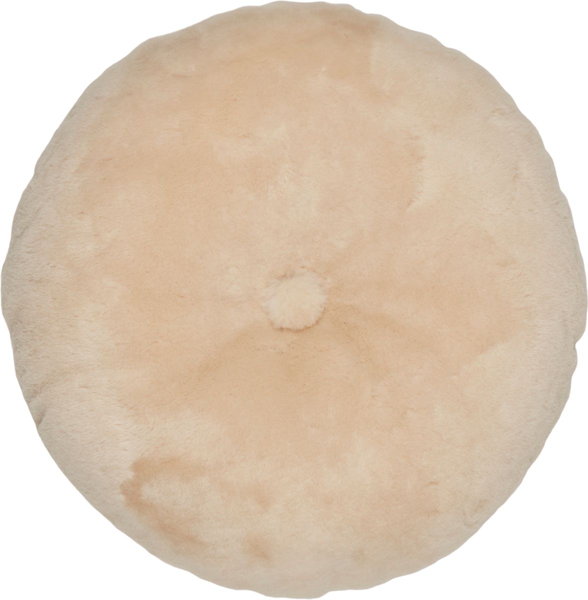 Lammfellkissen | Neuseeland | Mokassin | D45 cm Fellkissen | Sheepskinhouse.ch