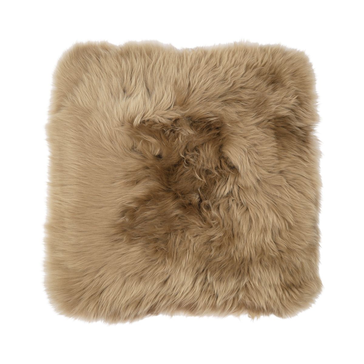 Stuhlauflage | Langhaar | Neuseeland | 40x40 cm Sitzkissen | Sheepskinhouse.ch