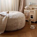 Lammfell Sitzsack | Kurzhaar | Neuseeland | 75x28 cm Anthrazit