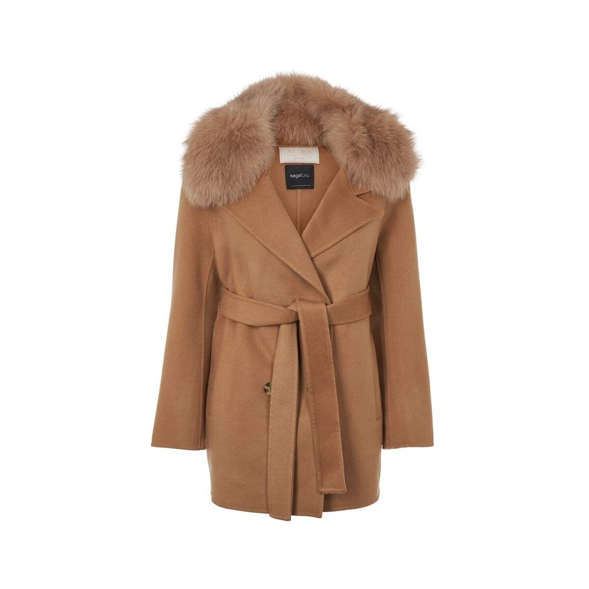 Charlott Mantel | Lammwolle, Fuchs Jacken | Sheepskinhouse.ch