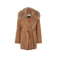 Charlott Mantel | Lammwolle, Fuchs Camel