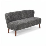 Emanuel Sofa | Zweisitzer | Design Möbel Grafit