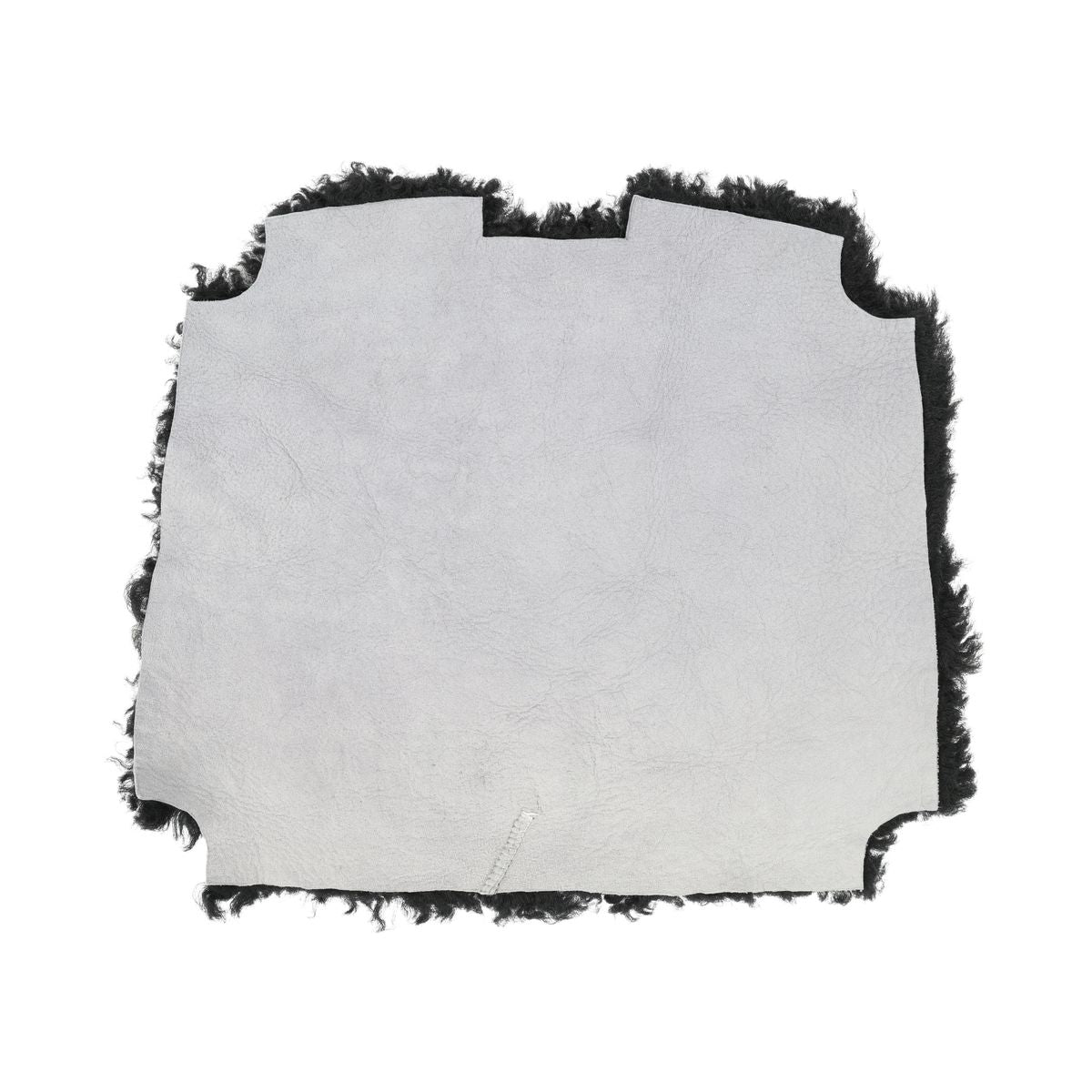 Stuhlauflage für Kinder Y-Stuhl | Kurzhaar | Neuseeland | 27x35 cm Schwarz