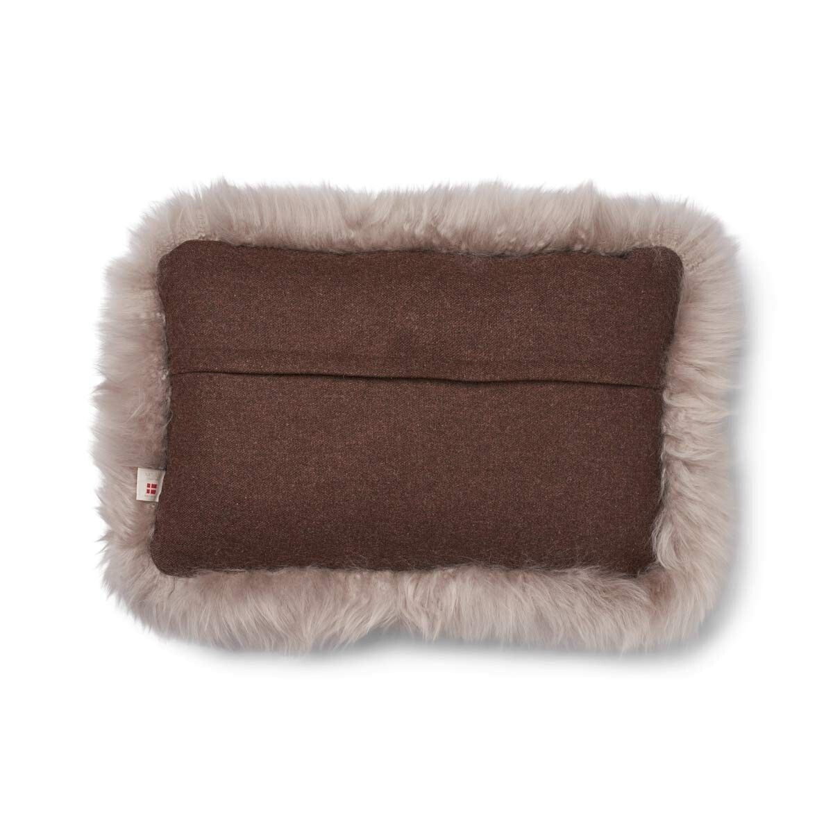 Wollkissen | 100% Wolle | Fellborte | 52x52 cm | 34x52 cm Fellkissen | Sheepskinhouse.ch