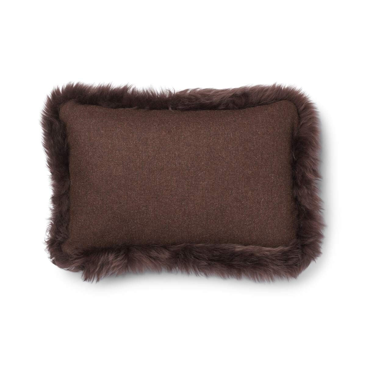 Wollkissen | 100% Wolle | Fellborte | 52x52 cm | 34x52 cm Fellkissen | Sheepskinhouse.ch