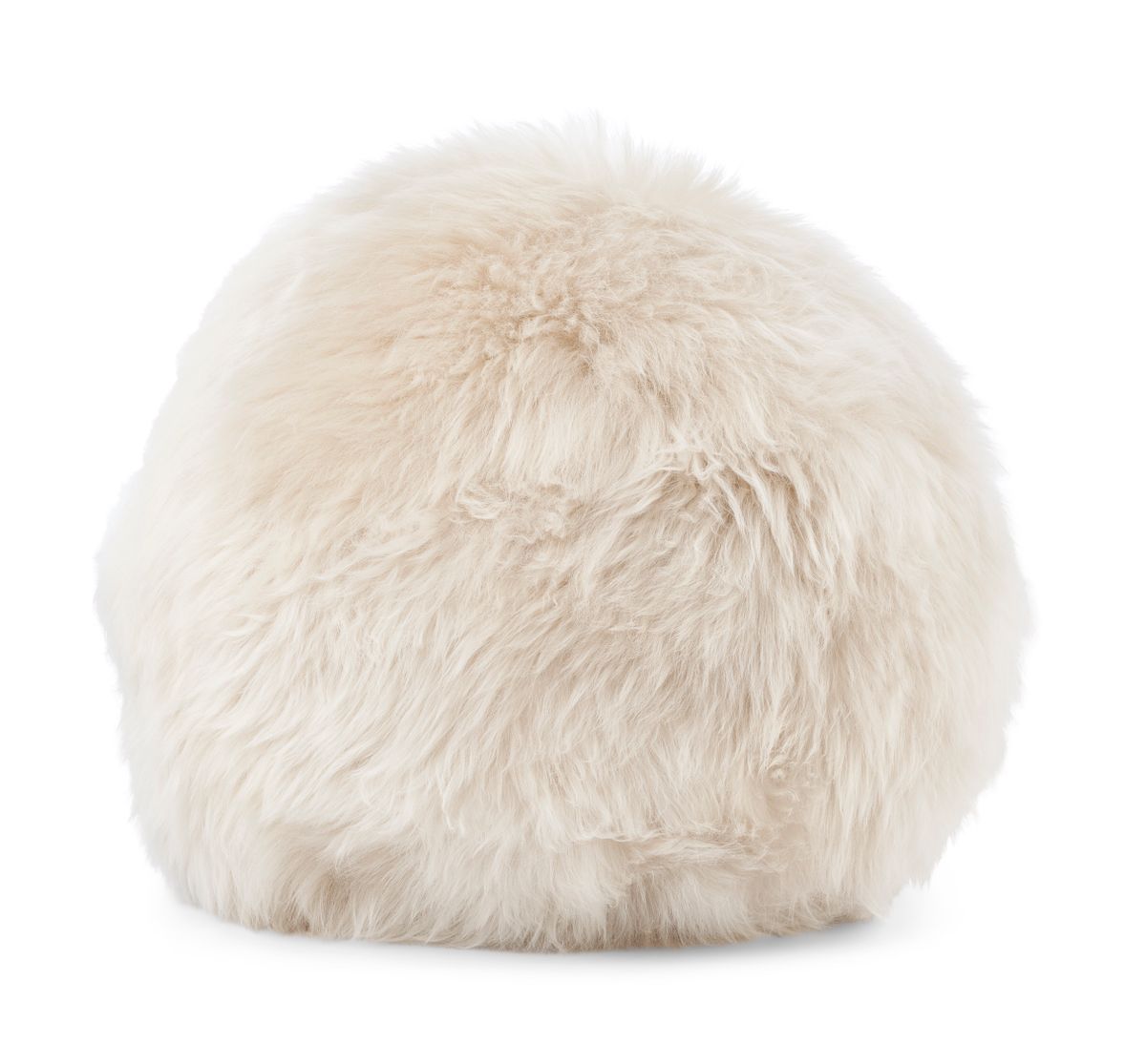 Angelite Kissenball | Langhaar | Neuseeland | D25/30/35 cm Fellkissen | Sheepskinhouse.ch
