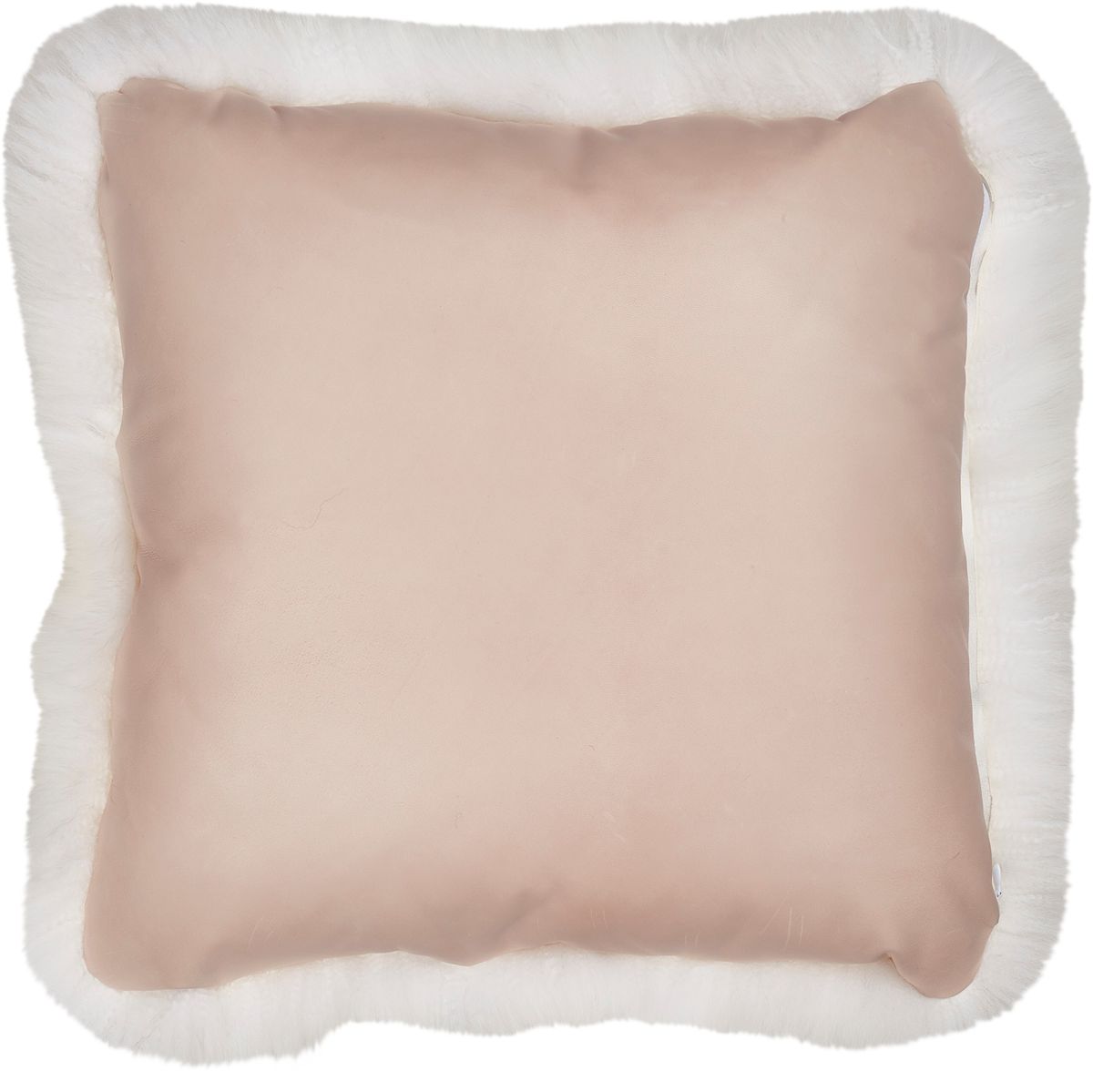 Lammfellkissen | Neuseeland | Lederrückseite | 50x50 cm Fellkissen | Sheepskinhouse.ch
