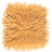 Lammfellkissen Premium | Tibet | 40x40 cm Goldgelb