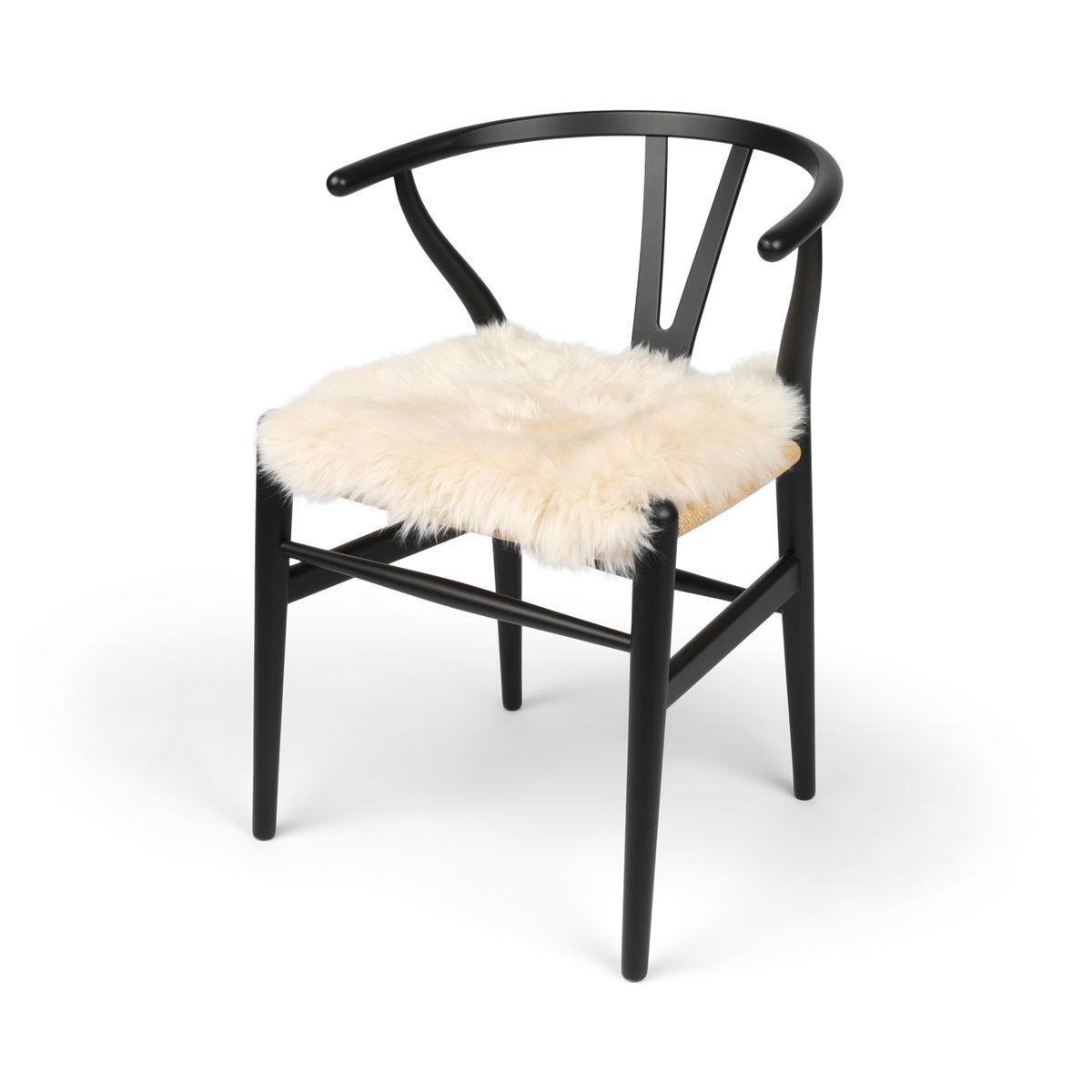 Sitzkissen | Langhaar | Neuseeland | Stoffrückseite | 40x40 cm Leinen