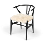 Sitzkissen | Langhaar | Neuseeland | Stoffrückseite | 40x40 cm Leinen