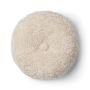 Rundes Fellkissen | Kurzhaar | Neuseeland | Doppelseitig | D40 cm Fellkissen | Sheepskinhouse.ch