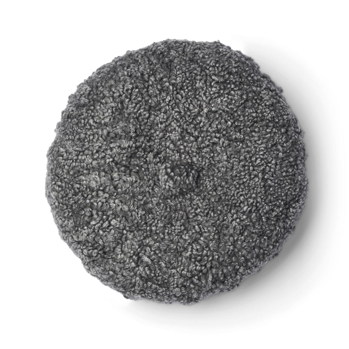 Rundes Fellkissen | Kurzhaar | Neuseeland | Doppelseitig | D40 cm Fellkissen | Sheepskinhouse.ch