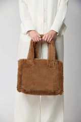 Mini Glory Shopper | Neuseeland | Lammwolle Teddybraun